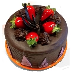 Doğum Gününe Özel 2-3 Kişilik Çikolatalı Yaş Pasta