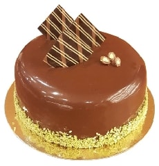 Gerçek Çikolata Aşkına: 2-3 Kişilik Sade Pasta